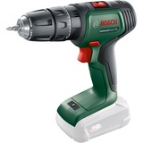 Bosch Universal Impact 18V 1450 Giri/min Senza chiave 1,3 kg Nero, Verde, Rosso, Trapano avvitatore verde/Nero, Trapano con impugnatura a pistola, Senza chiave, Nero, Verde, Rosso, 1 cm, 1450 Giri/min, 3 cm