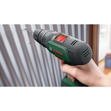 Bosch Universal Impact 18V 1450 Giri/min Senza chiave 1,3 kg Nero, Verde, Rosso, Trapano avvitatore verde/Nero, Trapano con impugnatura a pistola, Senza chiave, Nero, Verde, Rosso, 1 cm, 1450 Giri/min, 3 cm