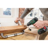 Bosch Universal Impact 18V 1450 Giri/min Senza chiave 1,3 kg Nero, Verde, Rosso, Trapano avvitatore verde/Nero, Trapano con impugnatura a pistola, Senza chiave, Nero, Verde, Rosso, 1 cm, 1450 Giri/min, 3 cm