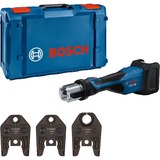 Bosch Utensile da pressatura a batteria GPT 18V-32 Professional solo, 18Volt, Kit U, Macchina della pressa blu