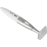Braun Silk-épil 5 5-230, Epilatore Elettrico Donna, Per Una Epilazione Semplice, Bianco/Rosa bianco/Rosa, Epilatore Elettrico Donna, Per Una Epilazione Semplice, Bianco/Rosa, Rosa, Bianco, 28 pinzette, MicroGrip, 0,5 mm, Batteria, Batteria integrata