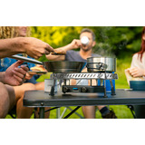 Campingaz Fornello da campeggio Camp & Trek Twin Connect, Fornello a gas argento/Nero