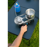Campingaz Fornello da campeggio Camp & Trek Twin Connect, Fornello a gas argento/Nero