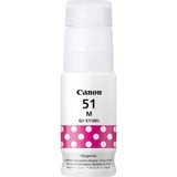 Canon GI-51M, Resa elevata, Flacone d'inchiostro, Magenta Resa elevata, Flacone d'inchiostro, Magenta, Originale, Magenta, Canon, PIXMA G1520, G2520, G2560, G3520, G3560, 7700 pagine, Ad inchiostro