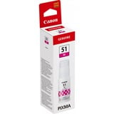 Canon GI-51M, Resa elevata, Flacone d'inchiostro, Magenta Resa elevata, Flacone d'inchiostro, Magenta, Originale, Magenta, Canon, PIXMA G1520, G2520, G2560, G3520, G3560, 7700 pagine, Ad inchiostro