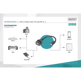 Digitus Adattatore / Convertitore USB, OTG 