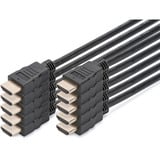 Digitus Cavo HDMI High Speed con Ethernet, confezione da 10 Nero