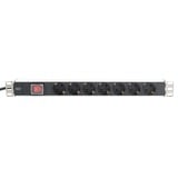 DN-95402 prolunghe e multiple 2 m 7 presa(e) AC Nero, Ciabatta