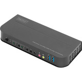 Digitus Switch KVM HDMI 2x1 Nero