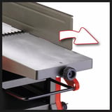 EINHELL Pialla stazionaria TC-SP 204/2, Aereo elettrico rosso