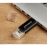 Intenso Twist Line 512 GB, Chiavetta USB antracite/trasparente
