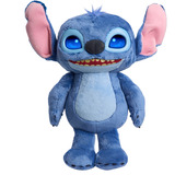 Just Play Disney Stitch - Many Moods Stitch, Peluche animali Personaggio, 3 anno/i, Interattivo, Sonoro, Stilo AA