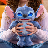 Just Play Disney Stitch - Many Moods Stitch, Peluche animali Personaggio, 3 anno/i, Interattivo, Sonoro, Stilo AA