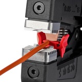 KNIPEX Pinza spelafili automatica PreciStrip16, Pinza stripper Nero/Rosso