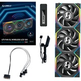 Lian Li UNI FAN SL120 LCD Wireless, Ventola Nero