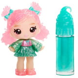MGA Entertainment Yummiland Lip Gloss Doll Series 2- Licorice (Susie Sour Straw), Bambola Mini bambola, Femmina, 4 anno/i, 100 mm, Multicolore
