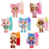 MGA Entertainment Yummiland Lip Gloss Doll Series 2- Licorice (Susie Sour Straw), Bambola Mini bambola, Femmina, 4 anno/i, 100 mm, Multicolore