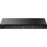 Netgear Smart Managed Essentials Switch (GS348TPv2), Interruttore Nero