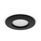 Philips Hue Hue White & Color Ambiance Slim Lampada da incasso 90 mm, Luce LED Nero