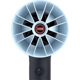 Philips Serie 3000 Asciugacapelli nero con accessorio ThermoProtect BHD360/20 Nero/Blu chiaro, dC, Blu marino, Anello di sospensione, 1,8 m, 2100 W, 220-240 V