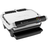 Tefal OptiGrill Elite GC750D30 Griglia di contatto, Come contattare con grill argento/Nero, Nero, Acciaio inox, Plastica, Rettangolare, Touch, 600 cm², 300 x 200 mm