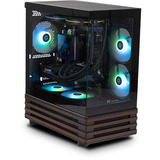 Thermaltake LCGS View 170WS, PC Gaming Nero/legno