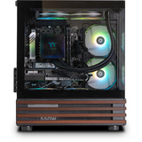 Thermaltake LCGS View 170WS, PC Gaming Nero/legno