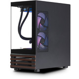 Thermaltake LCGS View 170WS, PC Gaming Nero/legno