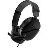 Turtle Beach Recon 70 Cuffie da gioco multipiattaforma per PC, PS5, PS4, Xbox Series X|S, Xbox One e mobile con connessione cablata da 3,5 mm, microfono flip-to-mute, Cuffia da gioco Nero, PS5, PS4, Xbox Series X|S, Xbox One e mobile con connessione cablata da 3,5 mm, microfono flip-to-mute, Cablato, Gaming, 20 - 20000 Hz, Auricolare, Nero