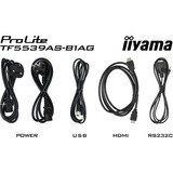 iiyama ProLite TF5539AS-B1AG, Public Display Nero (opaco)