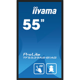 iiyama ProLite TF5539AS-B1AG, Public Display Nero (opaco)