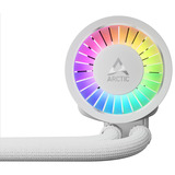 ARCTIC Liquid Freezer III Pro 360 A-RGB (White) Processore Kit di raffreddamento a liquido 12 cm Bianco 1 pz, Raffreddamento ad acqua bianco, Kit di raffreddamento a liquido, 12 cm, 131 m³/h, Bianco