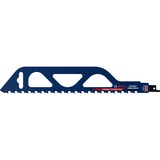 Bosch 2 608 900 417 lama per sega a gattuccio, sega a traforo e sega universale Lama per sega universale Carburo 1 pz Lama per sega universale, Mattone, Carburo, Blu, Rosso, 25 cm, 1,27 cm