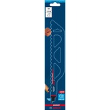 Bosch 2 608 900 417 lama per sega a gattuccio, sega a traforo e sega universale Lama per sega universale Carburo 1 pz Lama per sega universale, Mattone, Carburo, Blu, Rosso, 25 cm, 1,27 cm