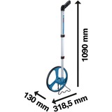 Bosch Ruota di misurazione GWM 32 Professional, Telemetro blu