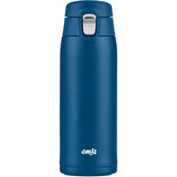 Emsa Light Mug 400 ml Blu, Tazza termica blu scuro, Blu, Acciaio inox, Polipropilene (PP), 400 ml, 6,6 cm, 196 mm