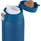 Emsa Light Mug 400 ml Blu, Tazza termica blu scuro, Blu, Acciaio inox, Polipropilene (PP), 400 ml, 6,6 cm, 196 mm