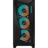 GIGABYTE C301 GLASS Midi Tower Nero, Chassis Tower Nero, Midi Tower, PC, Nero, ATX, EATX, micro ATX, Mini-ITX, Vetro, Plastica, Acciaio, Gaming