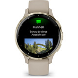 Garmin Venu 3S, Smartwatch beige/Oro