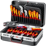 KNIPEX Valigetta per attrezzi "Vision24" Elektro, Set di strumenti Nero