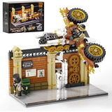 Lumibricks Inseguimento motociclistico steampunk, Giochi di costruzione 