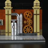 Lumibricks Inseguimento motociclistico steampunk, Giochi di costruzione 