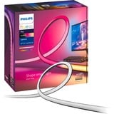 Philips Hue Play Gradient Lightstrip per PC, Striscia LED Nero/Bianco, Philips Play Gradient Lightstrip per PC, Striscia LED intelligente, Bluetooth/Zigbee, Nero, LED, Silicone, Lampadina/e non sostituibile/i