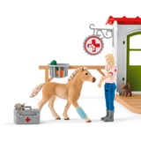 Schleich Studio veterinario con animali domestici, Gioco figura Farm, Farm animals / farm toys, 3 anno/i, Multicolore