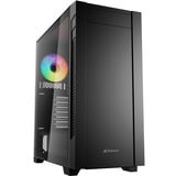 Sharkoon S25-W2 ARGB, Chassis Tower Nero