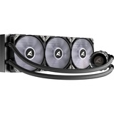 Sharkoon S90 RGB AIO 360mm, Raffreddamento ad acqua Nero