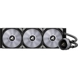 Sharkoon S90 RGB AIO 360mm, Raffreddamento ad acqua Nero