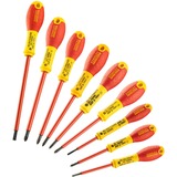 Stanley Set di cacciaviti FATMAX, 10 pezzi, Cacciavite rosso/Giallo