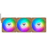 Thermaltake Ventola di raffreddamento per PC CT120 EX Reverse ARGB Sync Sabbia Ghiaia marrone chiaro