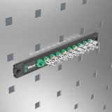 Wera Barra magnetica per bussole A 4 Zyklop Set di bussole per chiavi a cricchetto 1/4", chiave combinata   Nero/Verde